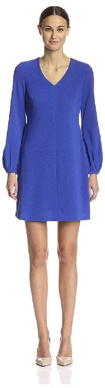 Taylor - V Neck Long Sleeve Shift Dress 5803M Classic Women's Tweed