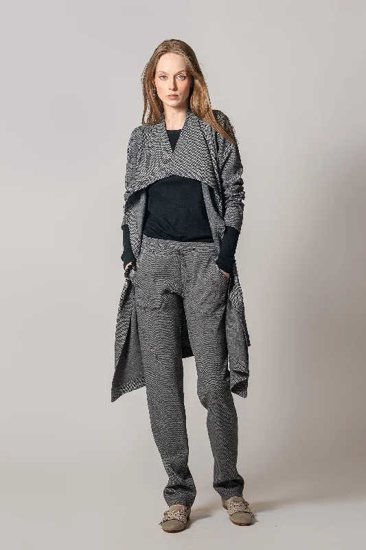 Light Jacket "LEAF" / Extrafine Merino Wool & Cotton Jersey by Loro Piana European
