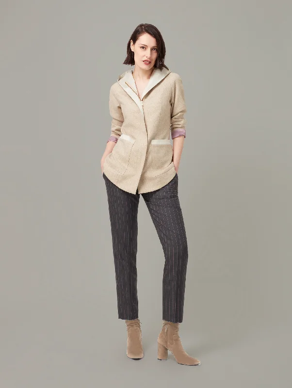 SHALE | Hooded Cardi-Coat Contemporary 