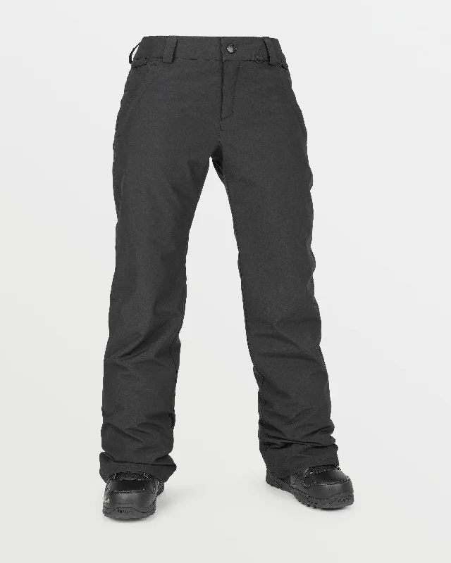 Womens Frochickie Insulated Pants - Black Relaxed Women's Beachy
