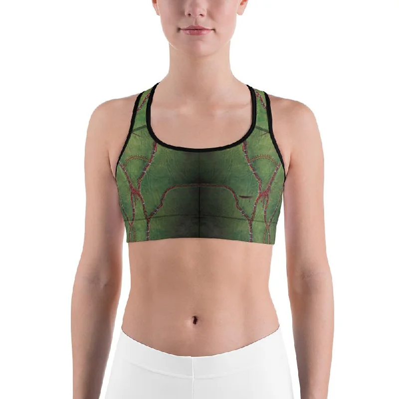 Frankenstein Inspired Sports Bra Luxurious Women's High -  end