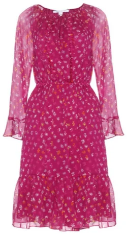 Simonia Silk Dress Elegant Women's 