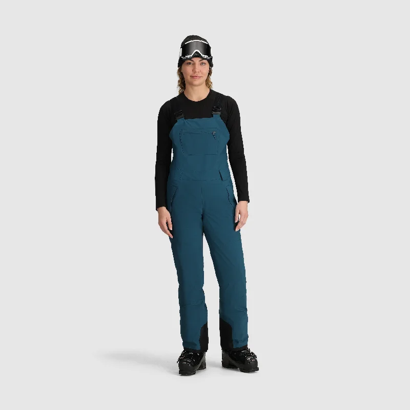 Women's Snowcrew Bibs Artistic Women's Hand - painted