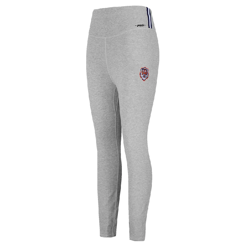 MLB DETROIT TIGERS MASHUP WOMEN'S JERSEY LEGGING (HEATHER GREY) Edgy Women's Punk