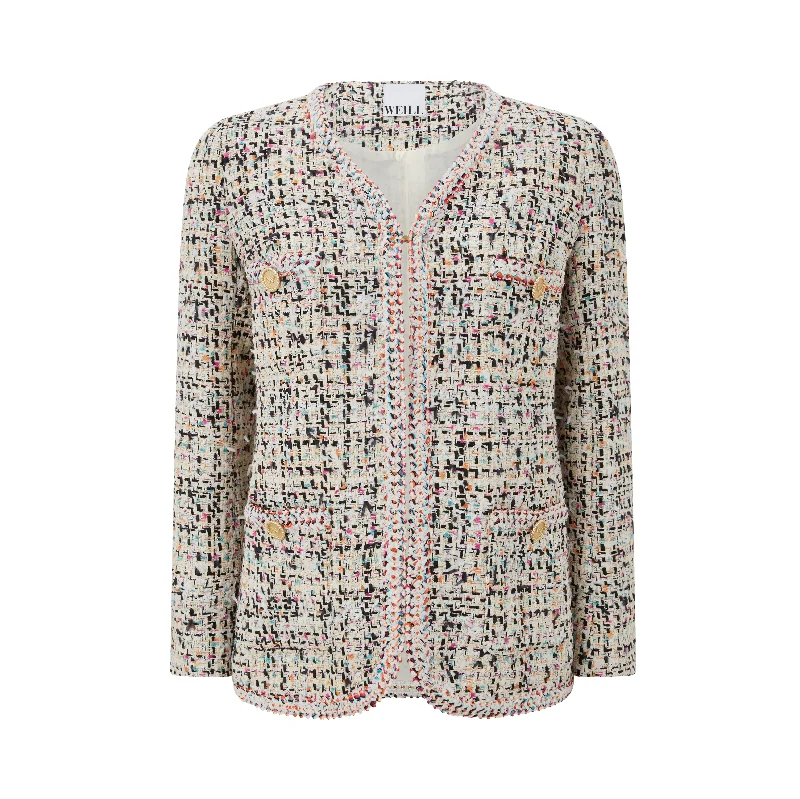 Tailored Boucle Jacket Sustainable Organic