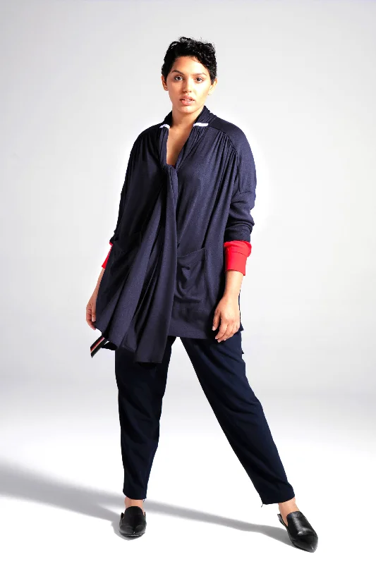 Esse Cardigan // Navy Sporty Women's Athleisure 