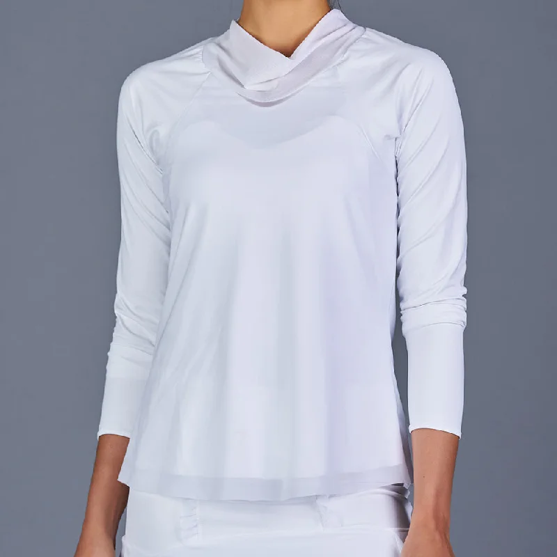 The Whites Sheer-body Top Confident Women's Power