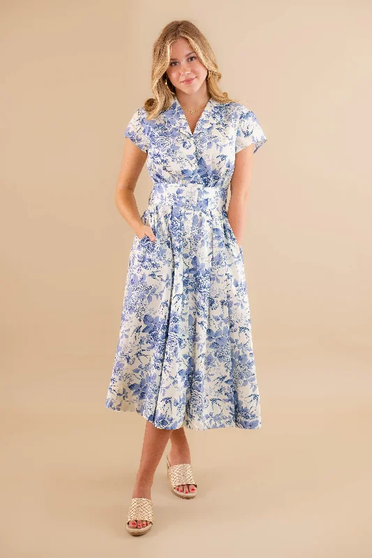 An Optimist At Heart Midi Dress Dapper Women's Bow - adorned