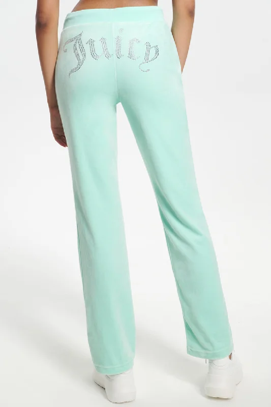OG Big Bling Velour Track Pants Sophisticated Women's 