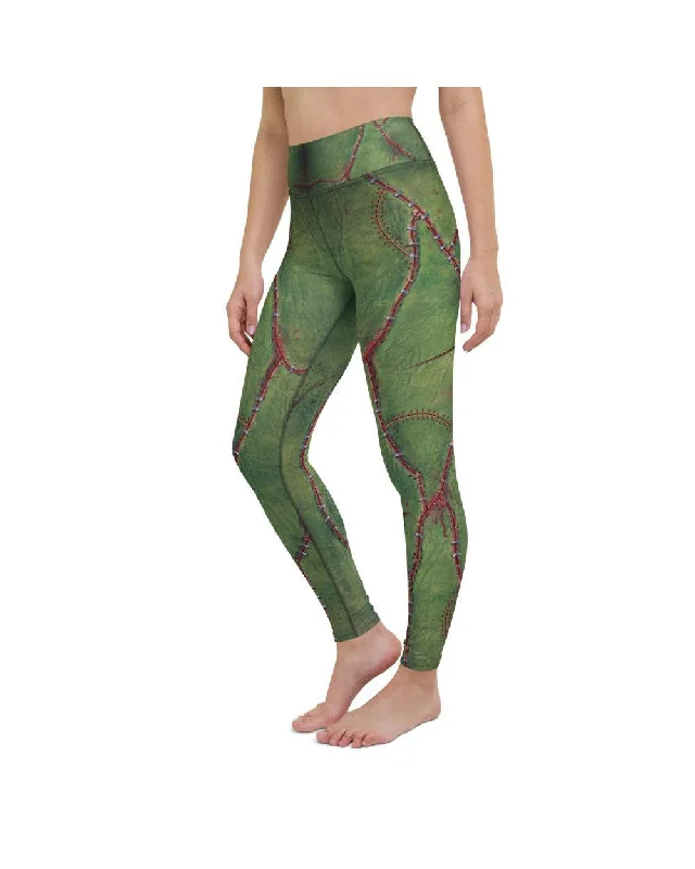 Frankenstein Inspired Yoga Pants Contemporary 