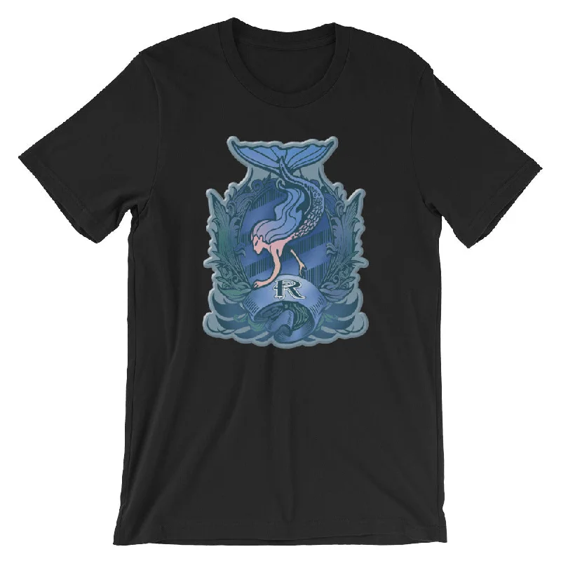 Sapphire Finfolk Crest T-Shirt Geometric