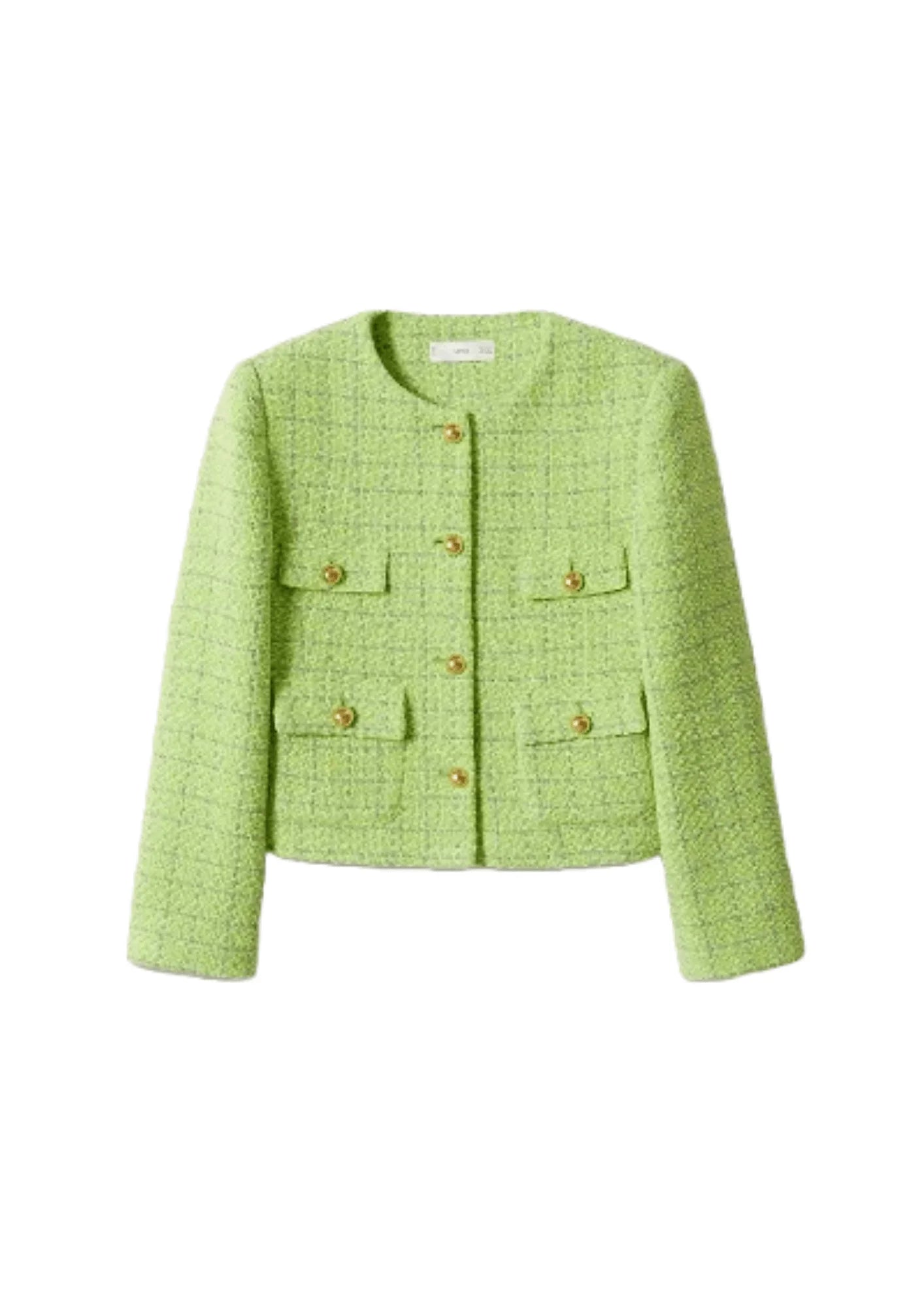 GREEN TWEED BLAZER Cashmere