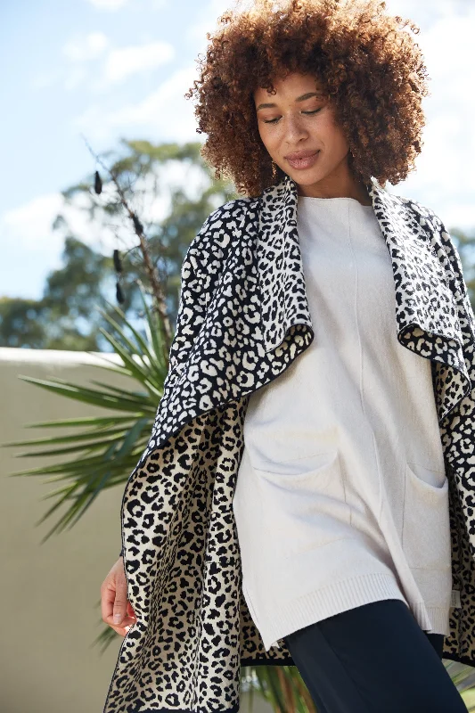 Pilbara Waterfall Cardigan - Vanilla Sharp Women's Italian