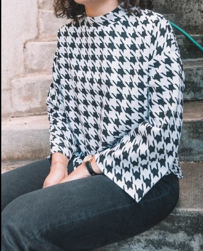PDF Pattern - Molly Mock Neck Top | Sewing Patterns by Masin Athletic Women's High - 