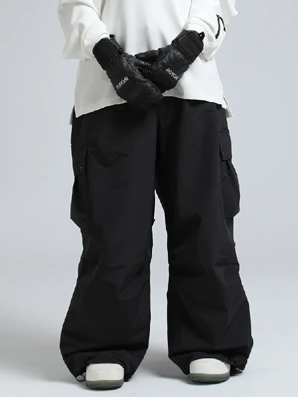 Women's Gsou Snow Mountain Chill Freestyle Baggy Snowboard Pants Adventure