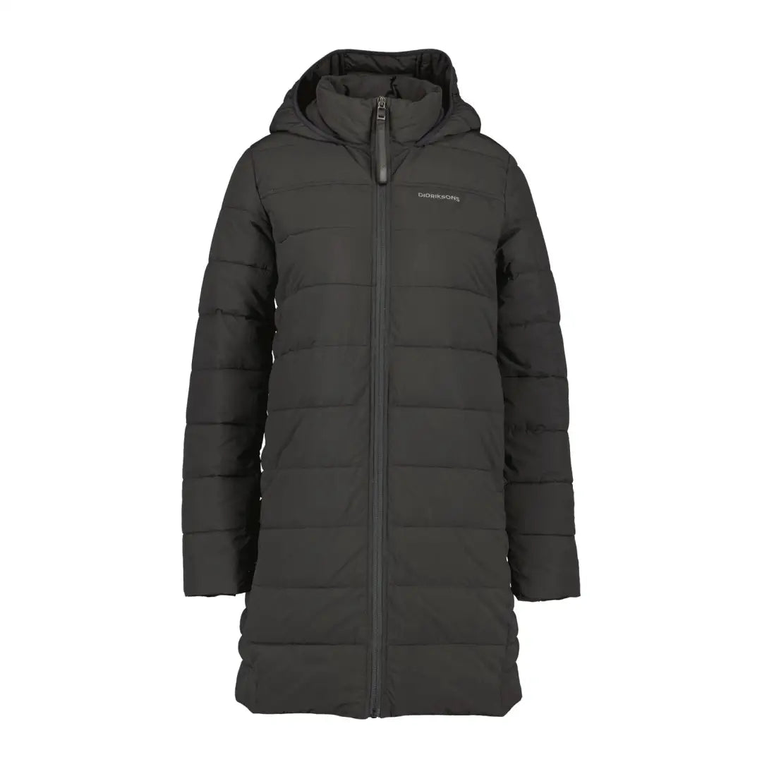 Didriksons Katrin Womens Parka Monochromatic Office Style