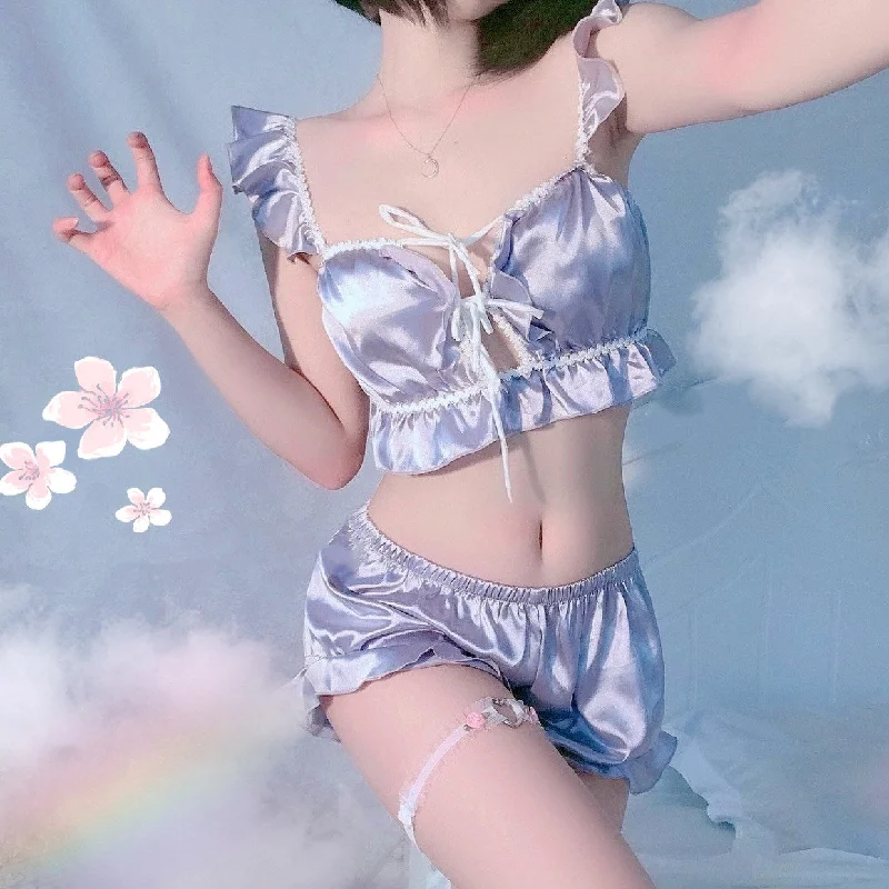 Sexy four-piece pajamas PL51452 Women