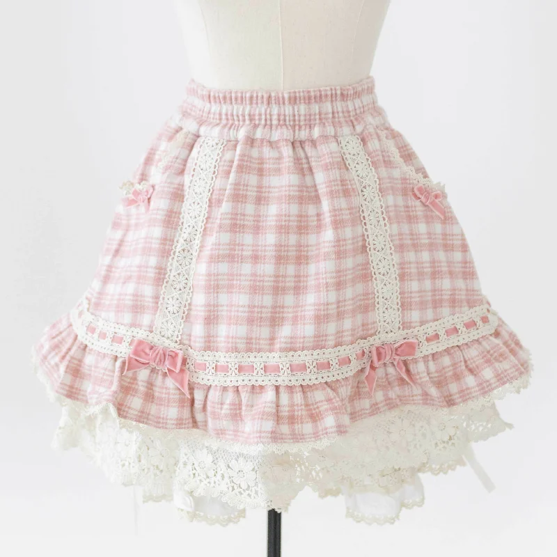 Lilia & Lace Plaid Skort with Attached Bloomers Australian Beach
