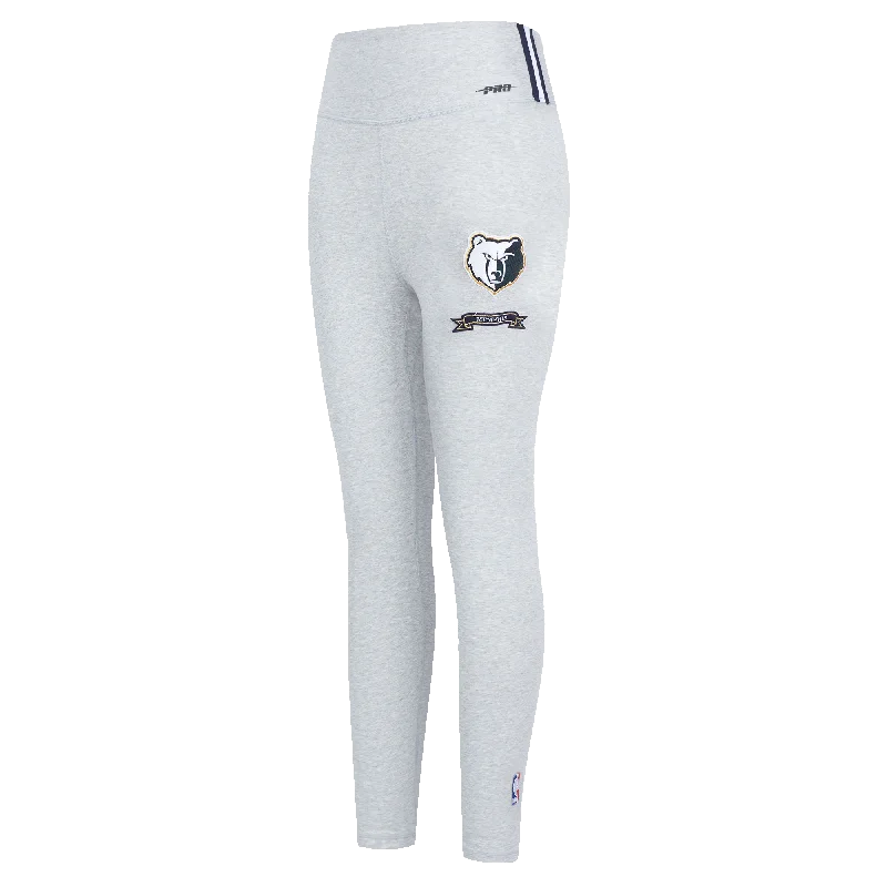NBA MEMPHIS GRIZZLIES PRO PREP HW JERSEY WOMEN'S LEGGING (HEATHER GREY) Australian Beach