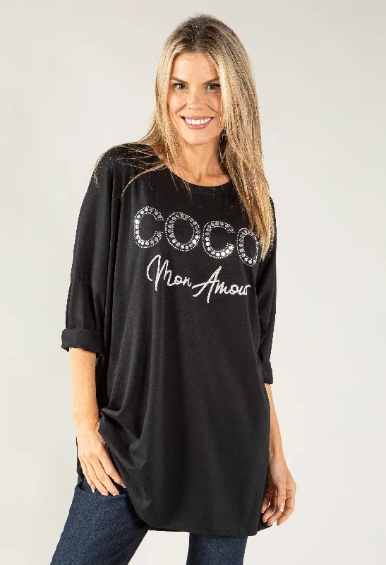 Coco Relaxed Fit Top Trendy Women's 