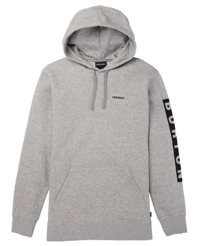 Burton Vault Pullover Hoodie - Gray Heather Dynamic Women's Moto