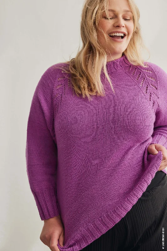 Raglan Damen Pullover Strickanleitung - Lana Grossa (Heft) Elegant Women's Formal 