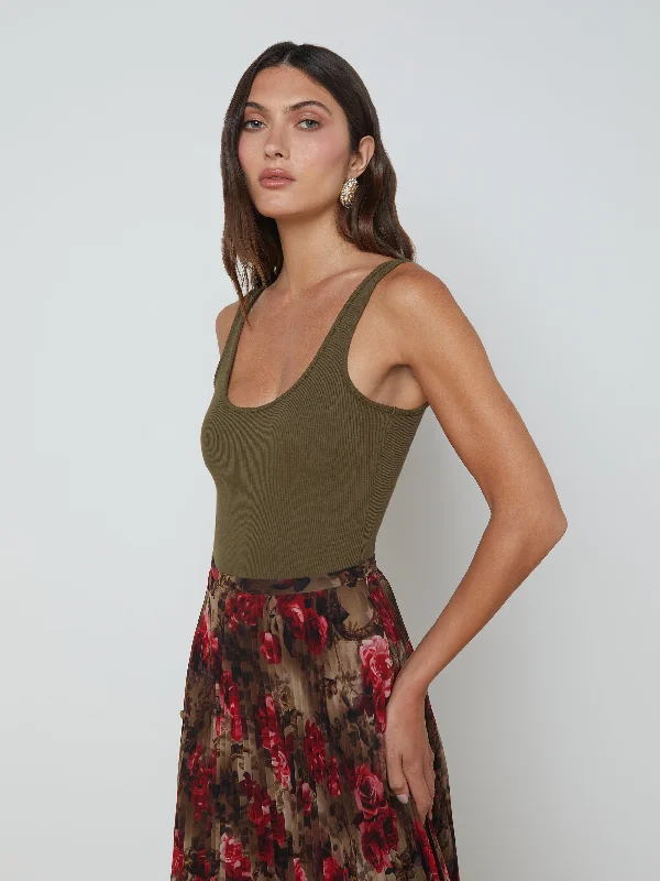 Nica Scoopneck Bodysuit Practical Women's Multi - 