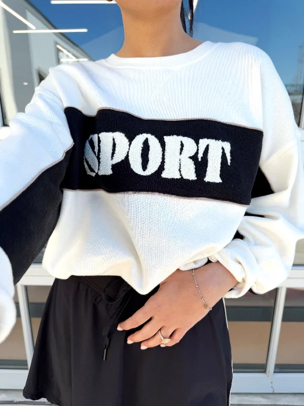 SPORT SWEATSHIRT Casual Women's Loose - fitting