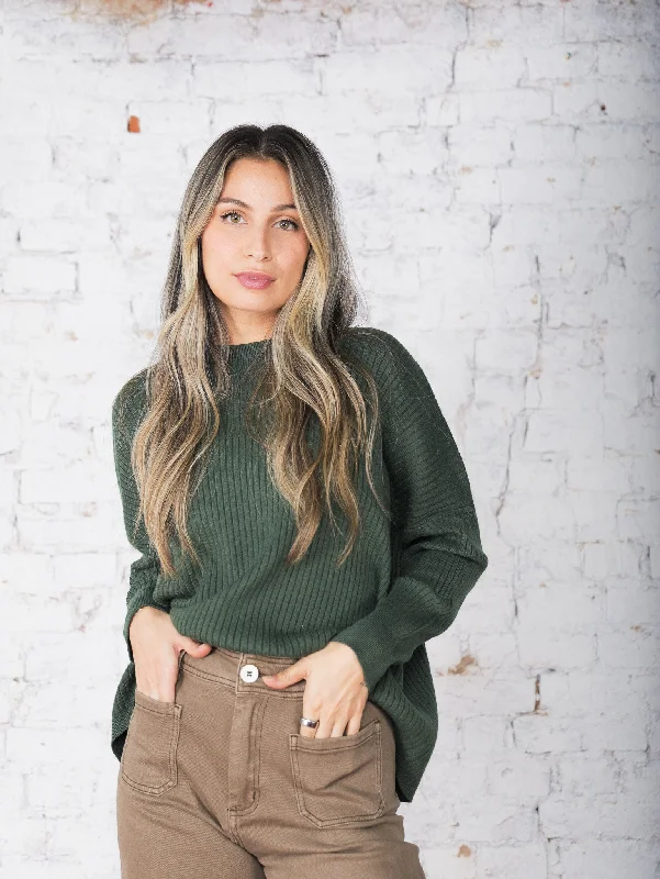 Shane Ribbed Sweater Refined Women's Classic 