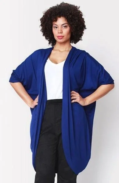 Mia Cocoon Cardigan // Cobalt Youthful Women's Anime - inspired