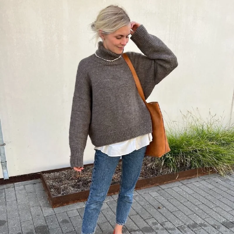 Pullover Chestnut Sweater Strickanleitung - PetiteKnit (Heft) Country