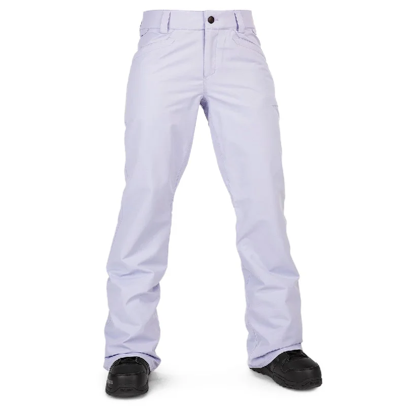 Volcom Womens Hallen 2024 Snowboard Pants - Lilac Ash Dynamic Women's High - energy