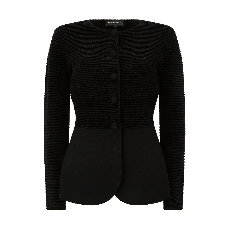 Tailored Ottoman Jacket Practical Women's Quick - dry