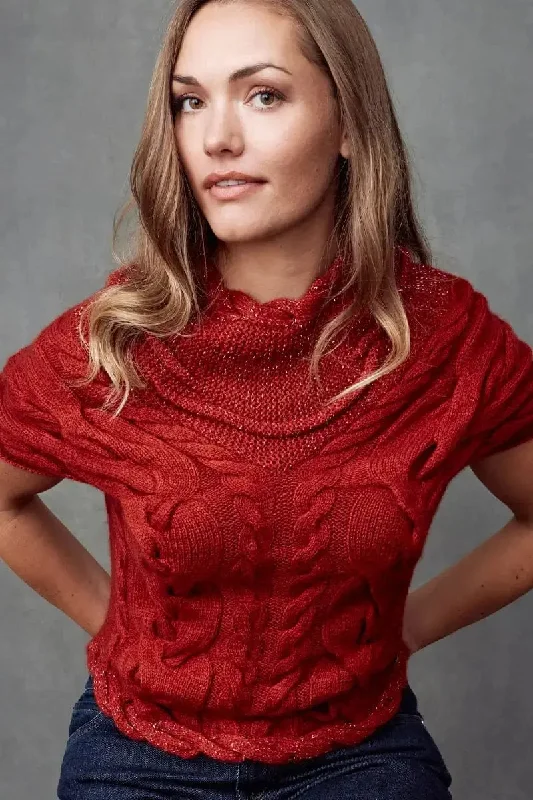 Chani Woman Pullover Qiviuk, Merino & Silk Hip Women's Urban