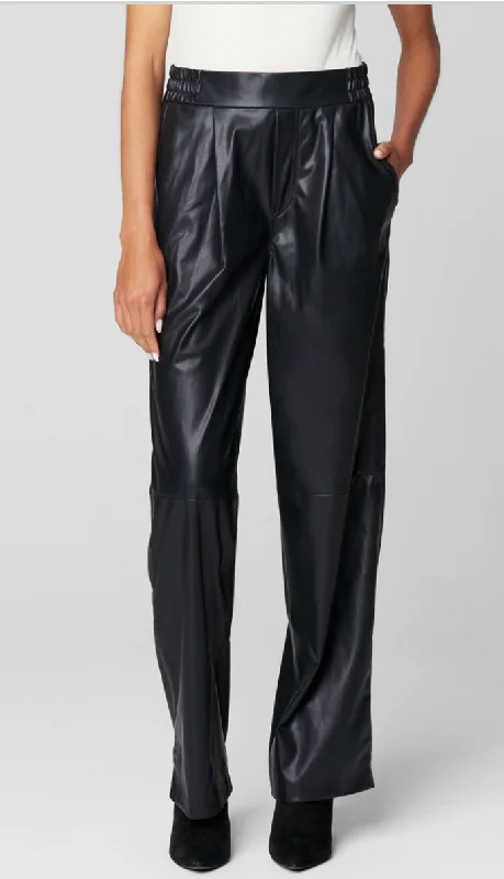 BLANKNYC Night Crawling Pants - Black Casual Women's Loose - fitting