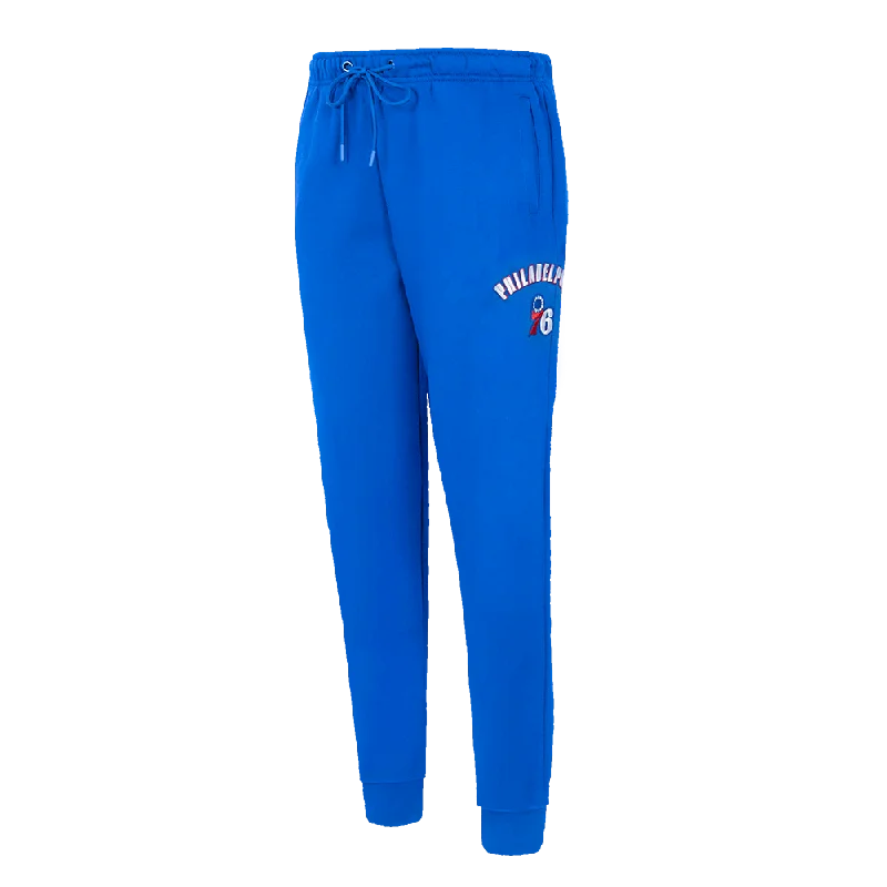 NBA PHILADELPHIA 76ERS CLASSIC WOMEN'S SWEATPANT (ROYAL BLUE) Monochromatic Office Style