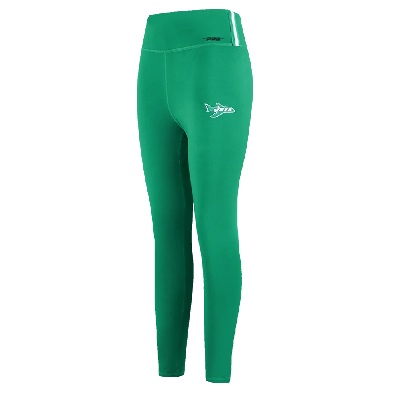 NFL NEW YORK JETS RETRO CLASSIC WOMEN'S JERSEY LEGGING (KELLY GREEN) Street