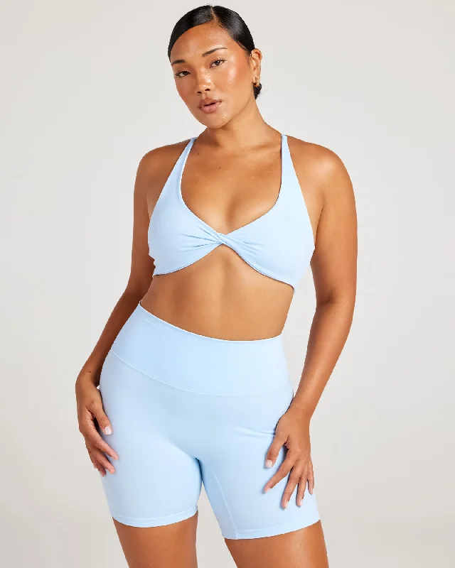 Aura Vantage Bra - Blue Refined Women's Velvet