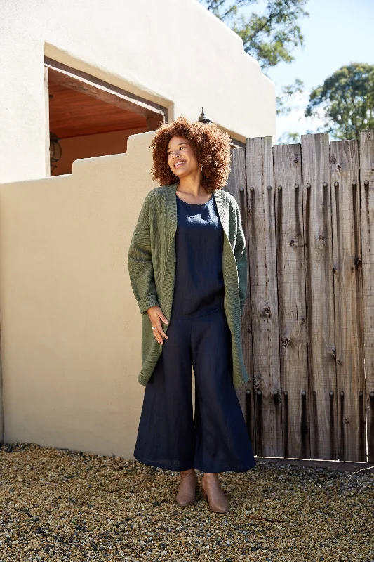 Nakako Cardigan - Moss Artistic Women's Avant - 