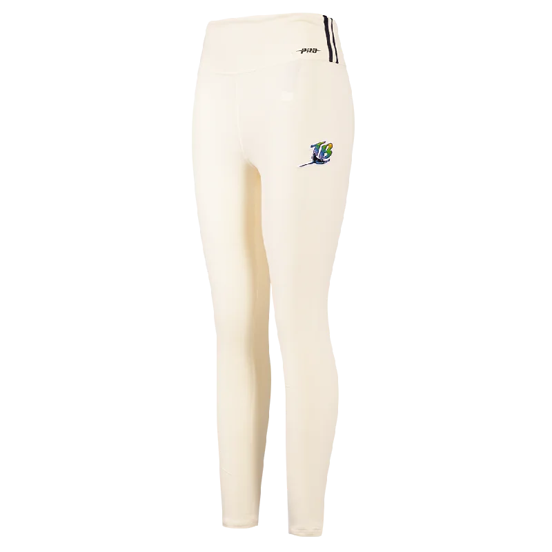 MLB TAMPA BAY RAYS RETRO CLASSIC WOMEN'S JERSEY LEGGING (EGGSHELL) Minimalist Women's Casual