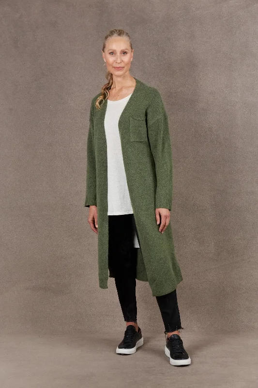 Paarl Longline Cardigan - Moss Scandinavian