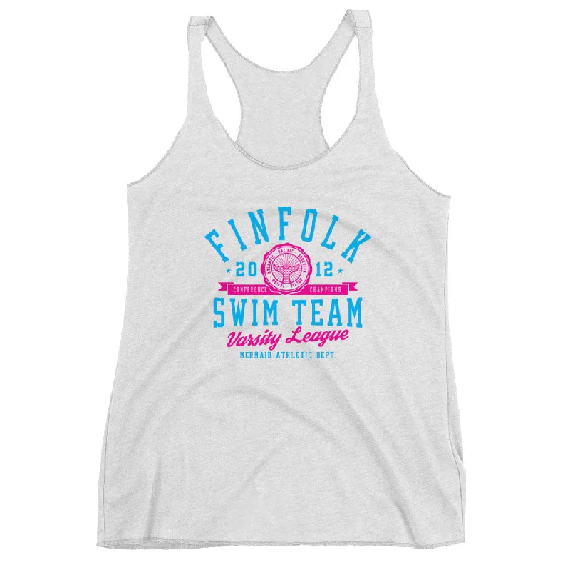 Finfolk Swim Team Racerback Tank Relaxed Women's Beachy