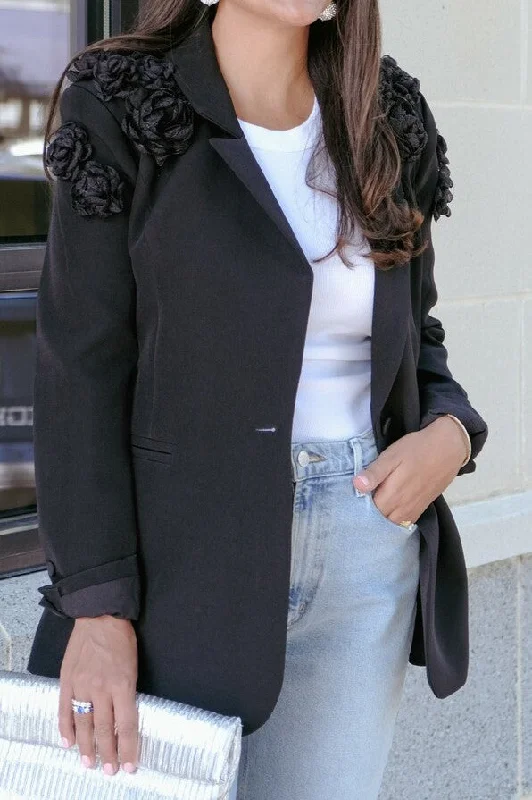 Timeless Blazer Casual Women's Loose - fitting