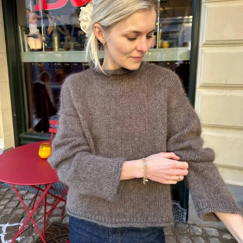 Pullover Cloud Sweater Strickanleitung - PetiteKnit (Heft) purpose