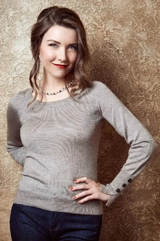 Angela Woman Pullover, Qiviut & Silk performance