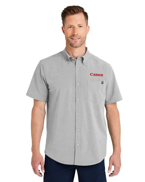HUK Kona Solid Short Sleeve Shirt Feminine Women's Style 