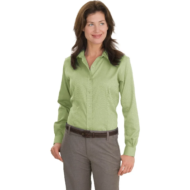 CLOSEOUT - Red House Ladies Nailhead Non-Iron Shirt Stylish Women's Tropical 