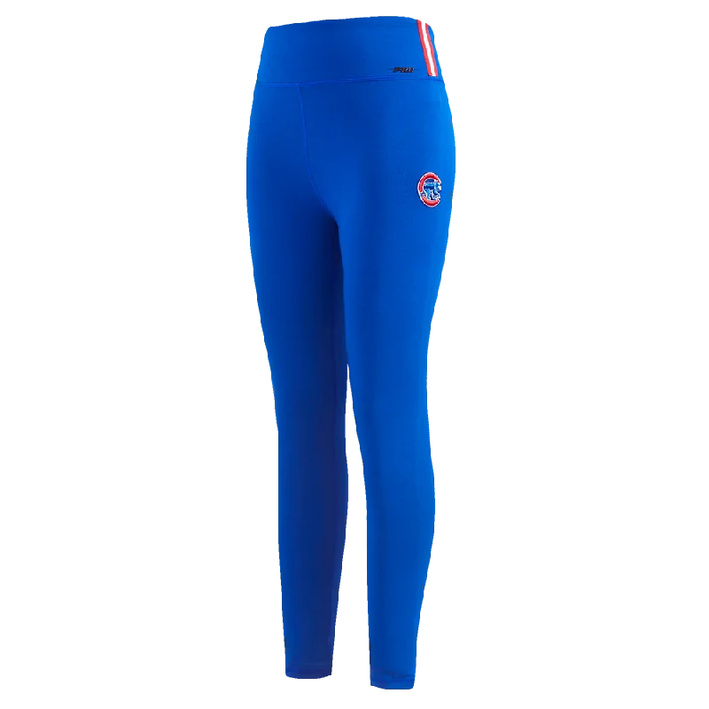 MLB CHICAGO CUBS MASHUP WOMEN'S JERSEY LEGGING (ROYAL BLUE) Earthy Women's 