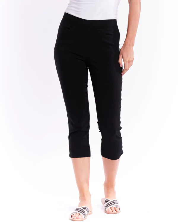 BENGALINE CROP PANT Laid - back Women's Vibe