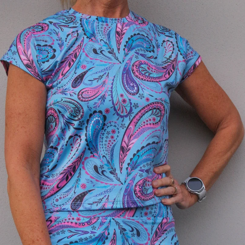 Holli Mesh Tee Elegant Women's Formal 